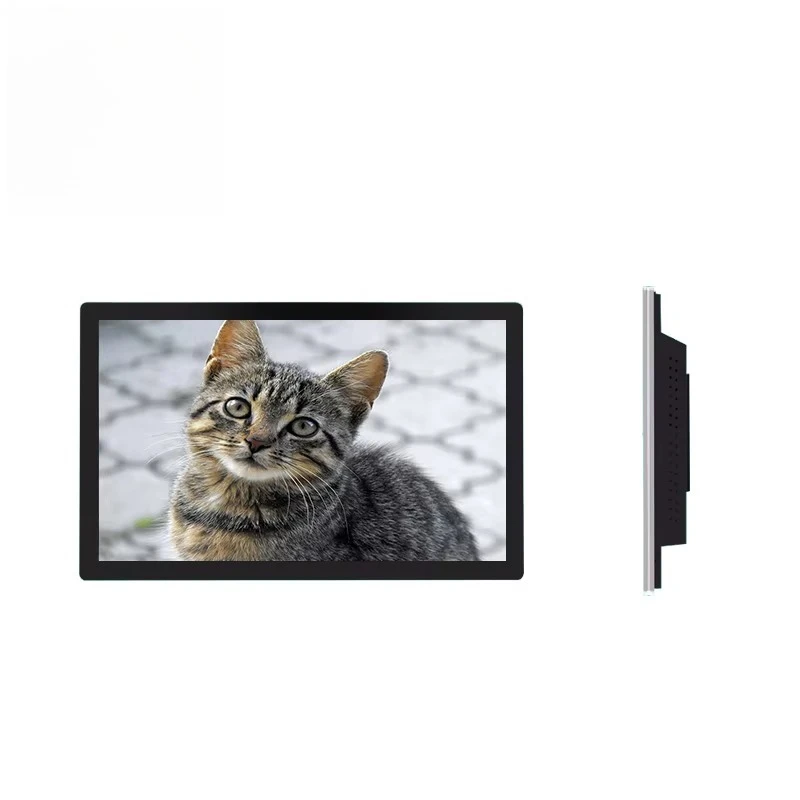 21.5 inch HD LED panel open frame capacitive touch anti-vandal