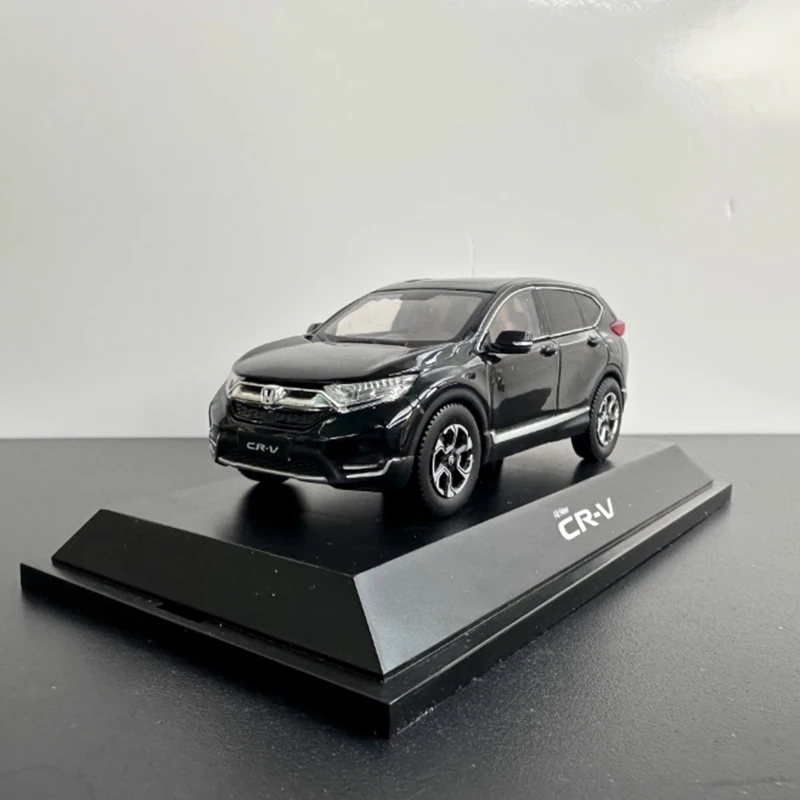 Diecast Alloy Model 1/43 CRV 2017 SUV  Boutique Car Models Die-cast Metal Toys Adult Children Gifts Collection Souvenir Display