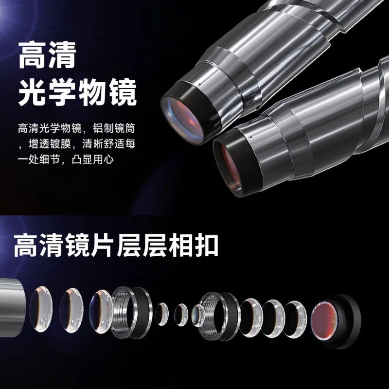 Trinocular microscope SZN71TR continuous magnification mobile phone maintenance fingerprint flying line main board welding