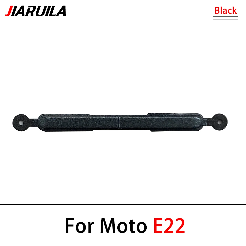 Imagem -02 - Botão Lateral para Motorola Moto Borda 20 Lite Cabo de Volume Liga Desliga Peças de Reparo 50 Pcs E20 E22 E40 E32 E13