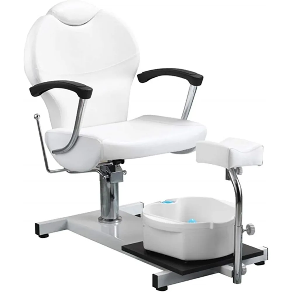 Pedicure Chairs，Adjustable sitting height with foot massage basin for hydrotherapy Pedicure Chairs