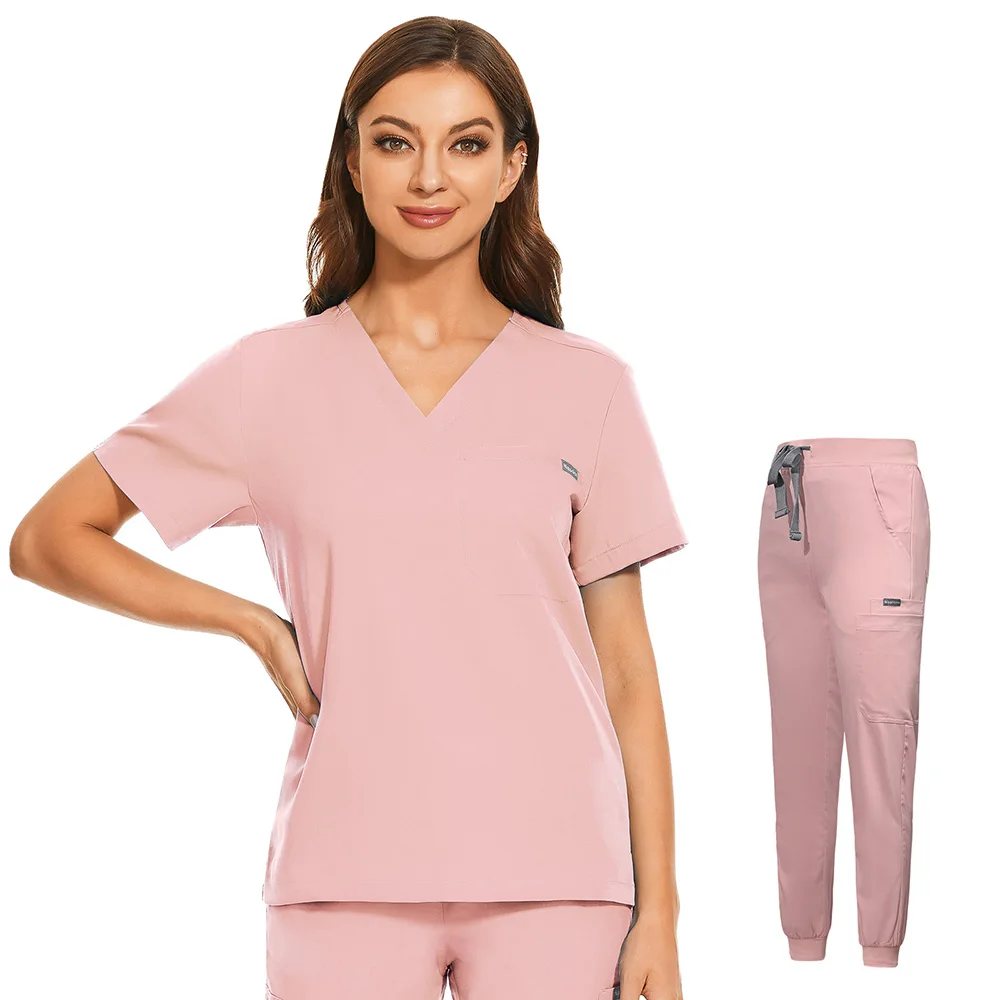 Operatiekamer Medisch Uniform Dierenverzorging Scrub Tops Broek Set Spa Werkkleding Tandheelkundige Kliniek Verpleegkundige Werkend Uniform