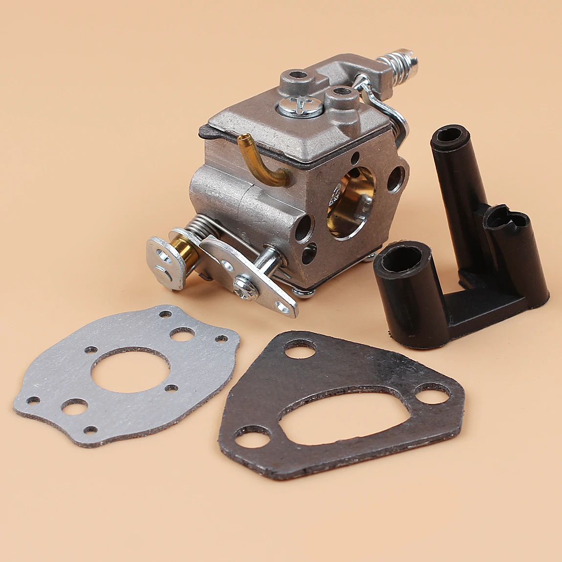 طقم محوّل كاتم للصوت من Carburetor Fit HUSQVARNA 137 142 136 141 36 41 Walbro Carb WT-834 قطع المنشار