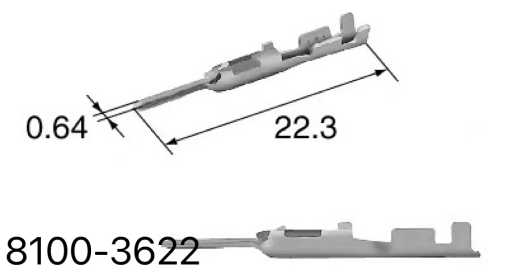 

50 шт. 8100-3622 разъем SUMITOMO 100% новый оригинал