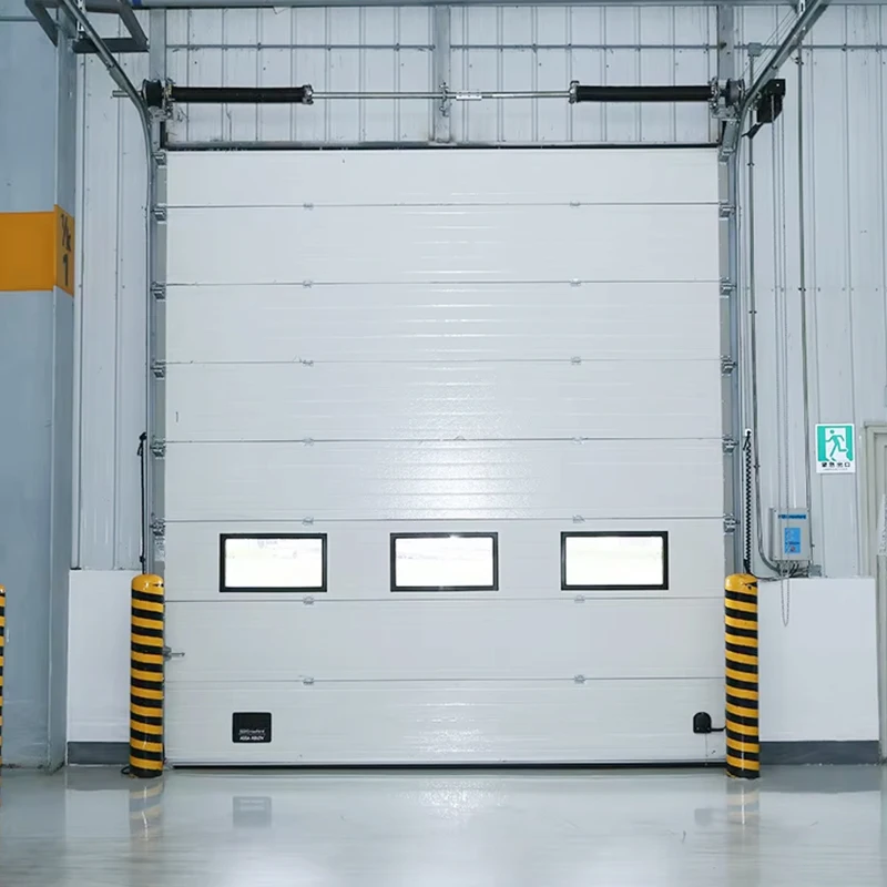 

Industrial Automatic Vertical Lifting Sectional Door Impact Resistance Parking Garage Door Industrial Sectional Lifting Door