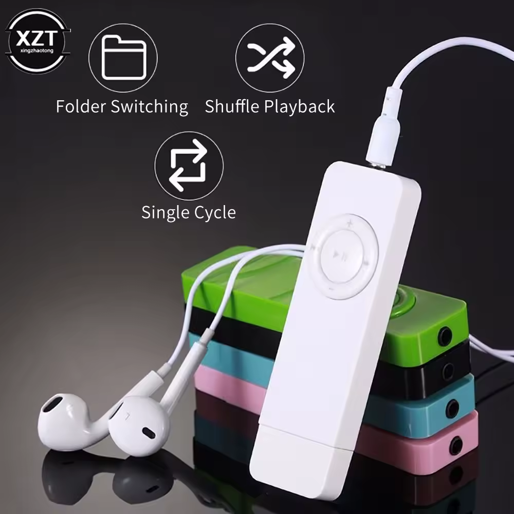 1 USB in-line card MP3 Player U disk Mini Player Reproductor USB 2.0 Lossless Sound Music Media MP3 Player Support Micro TF Card