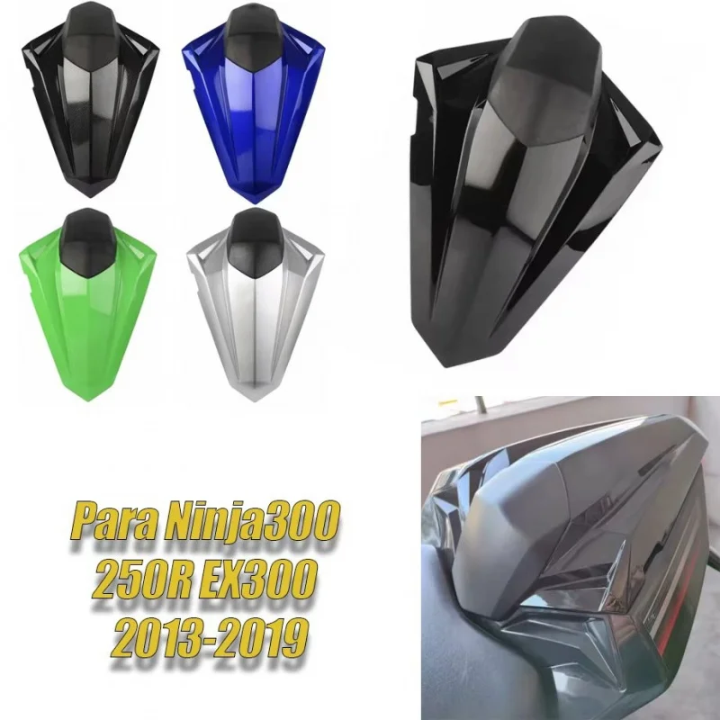 For Kawasaki Ninja 300 250 R EX300 2013-2019 2013 2014 2015 2016 2017 Green Rear Seat Cover Single Seat Cowl