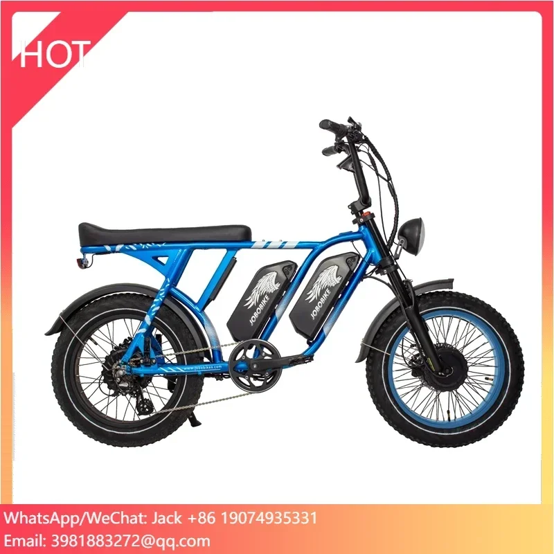 

20inch Fat Tire E-bike Electric Bike Adult Fatbike Hydraulic Brake Bicicleta Electrica Electric Hybrid Bike