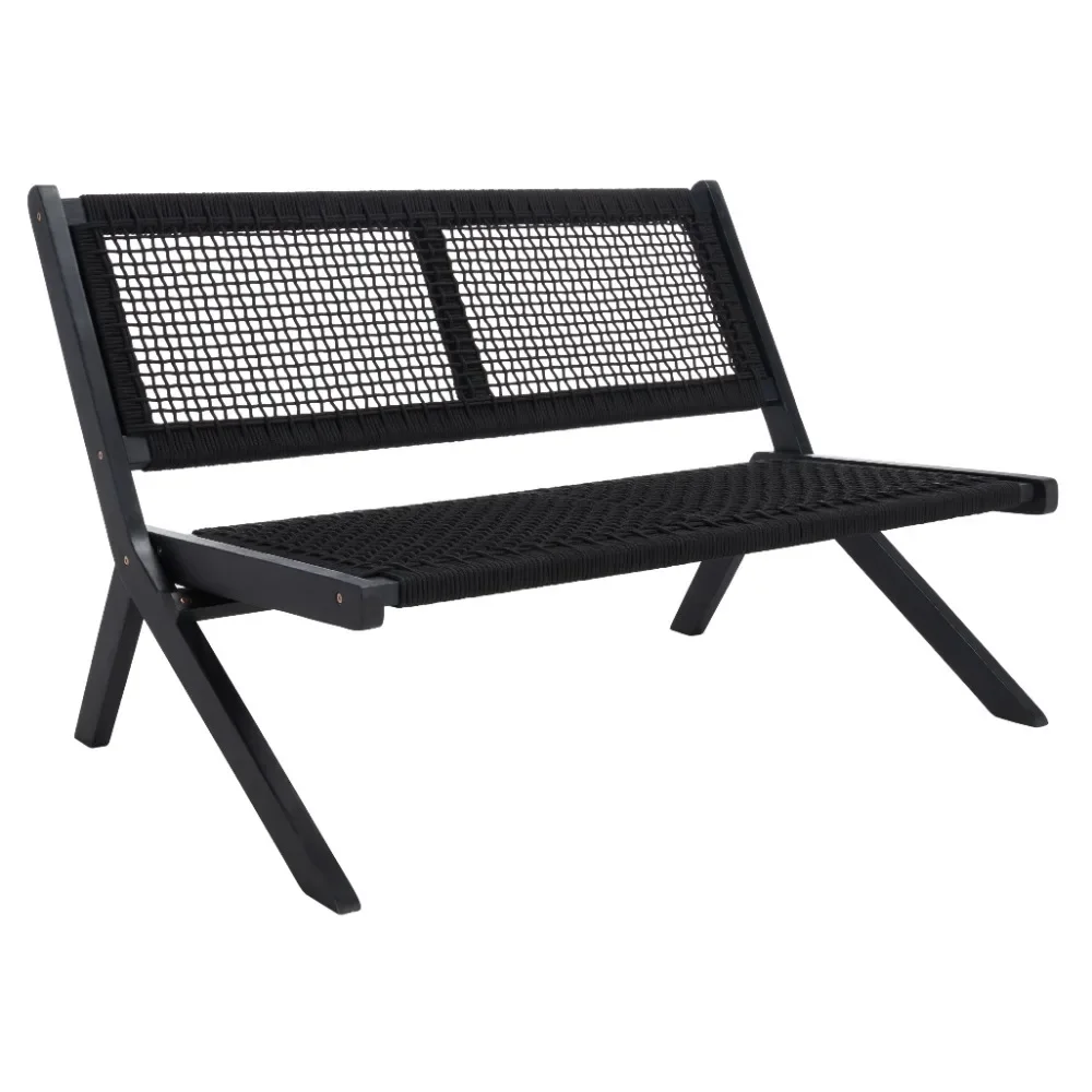 Outdoor Patio, Bench, Black