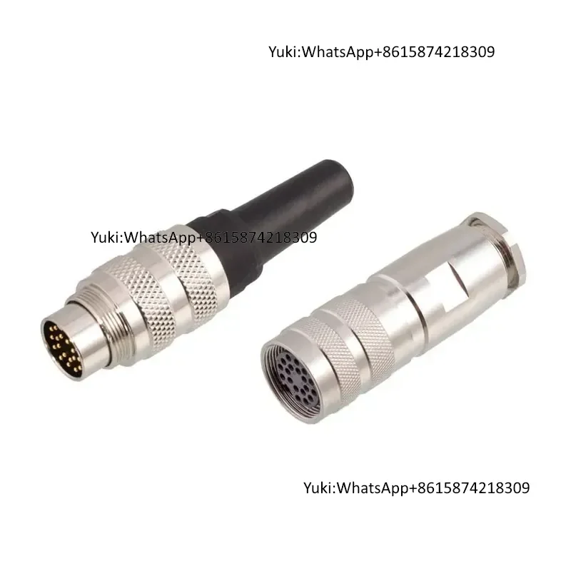 Wholesale IP65 IP66 Waterproof Male Female Metal Socket M16 Circular Sensor Electrical Connector 19Pin 8Pin Copper Pin for