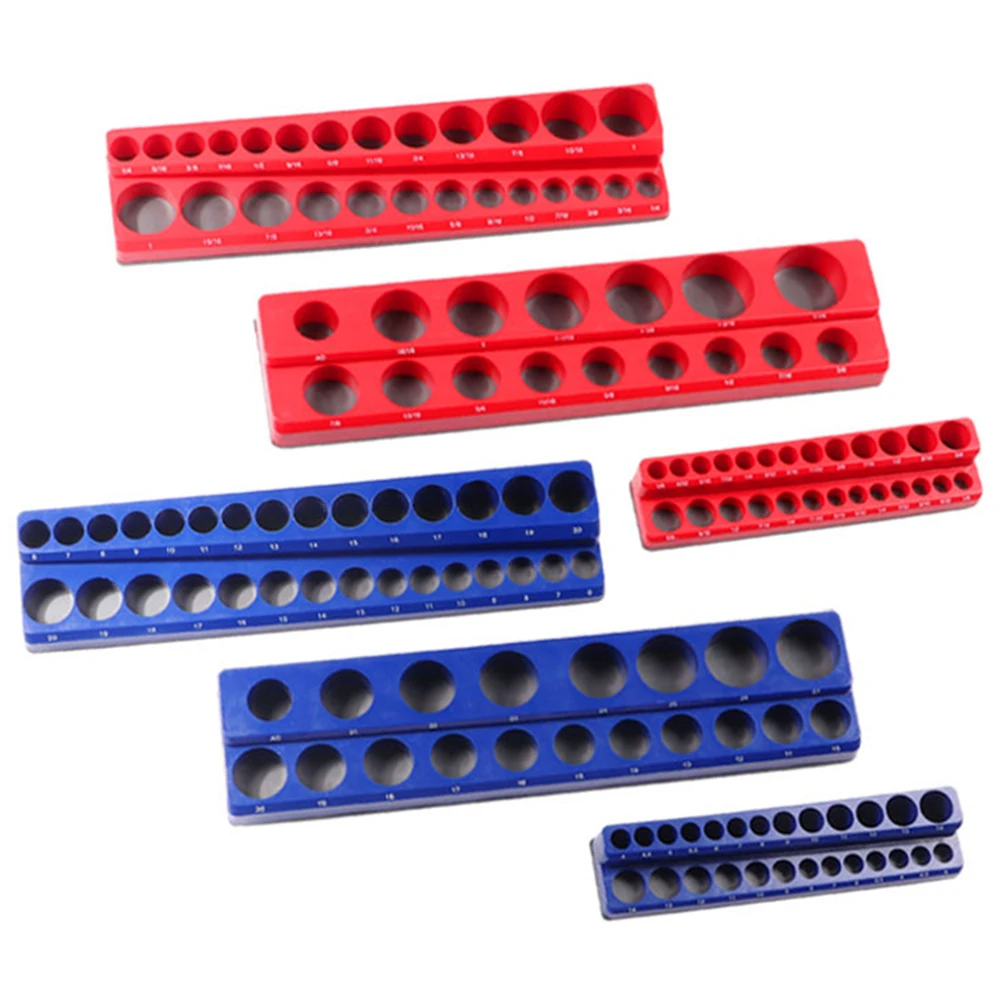 

Магнитный органайзер для хранения головок, вмещает 141 головку, профессиональный набор магнитных органайзеров для инструментов