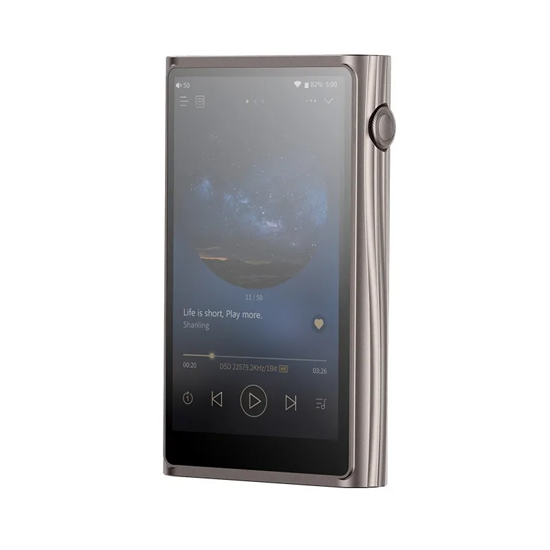SHANLING M7 Android Portable Music Player MP3 ES9038Pro DAC Qualcomm 665 Soc 6G RAM 128G ROM DSD512 1080p MQA Sharp HD Screen