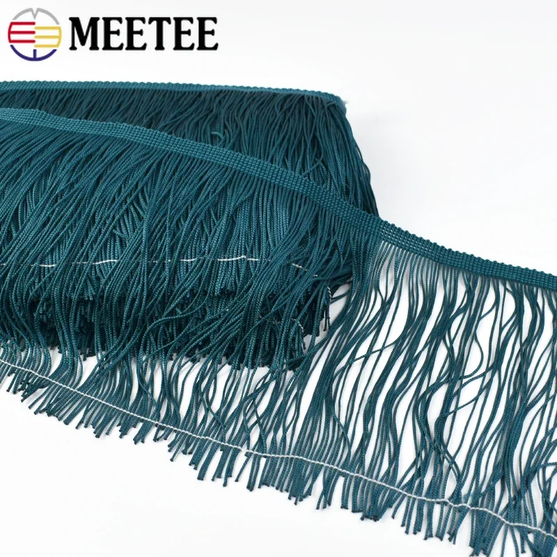 5Yards 10-30cm Long Tassel Fringe Lace Trim for Latin Dress Garment Curtain Decorative Fringes Trimming DIY Sewing Accessories