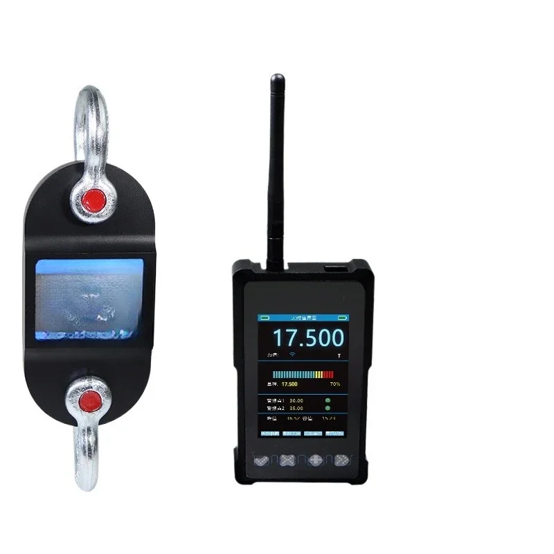 Electronic dynamometer wireless, digital tensile force, equipped with load cell