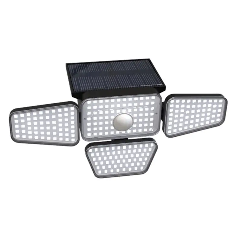 A21Q -270LED Solar Wall Light Outdoor Waterproof Motion Sensor Garden Lamp Villa Courtyard Pathway Security Light