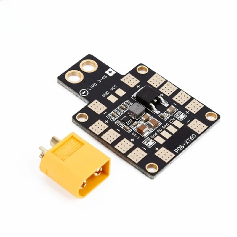 

1pcs/3A PDB Distribution Module XT60 with Double BEC 5V/12V for FPV drone