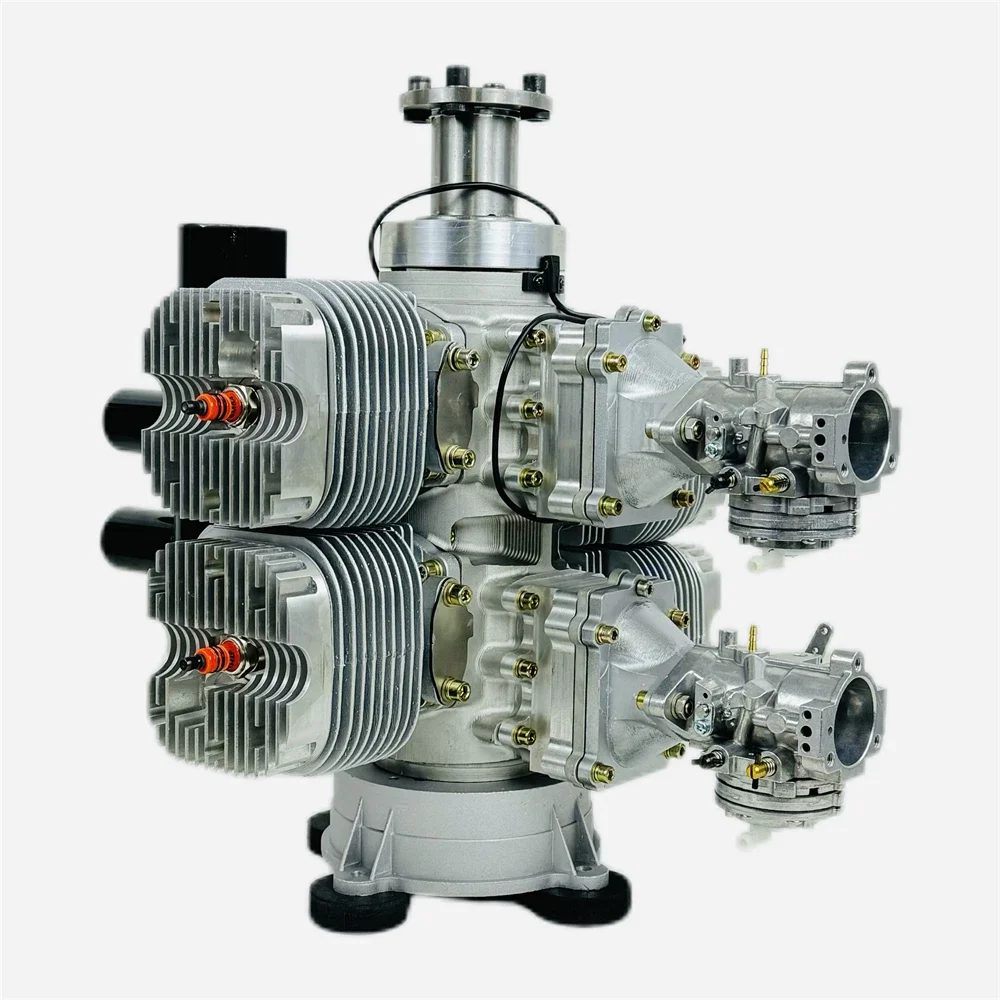لطراز RC عالي الأداء 550CC 560CC 4 اسطوانة 2 السكتة الدماغية محرك المكبس