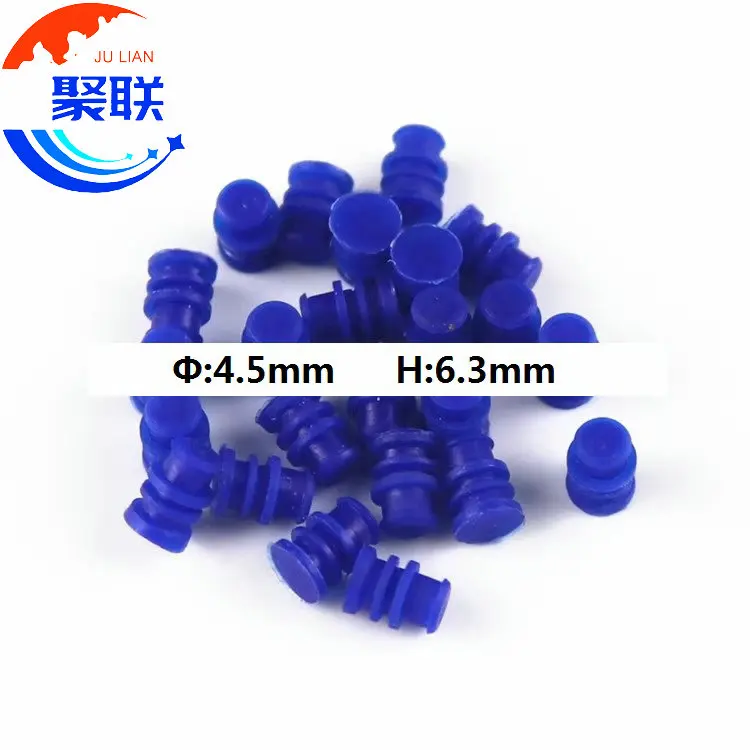 50pcs-10000pcs Outer Diameter 4.5mm Auto Dummy Seal  Plug Φ 4.5mm Blind Seal For Delphi 1.5 Series Connector