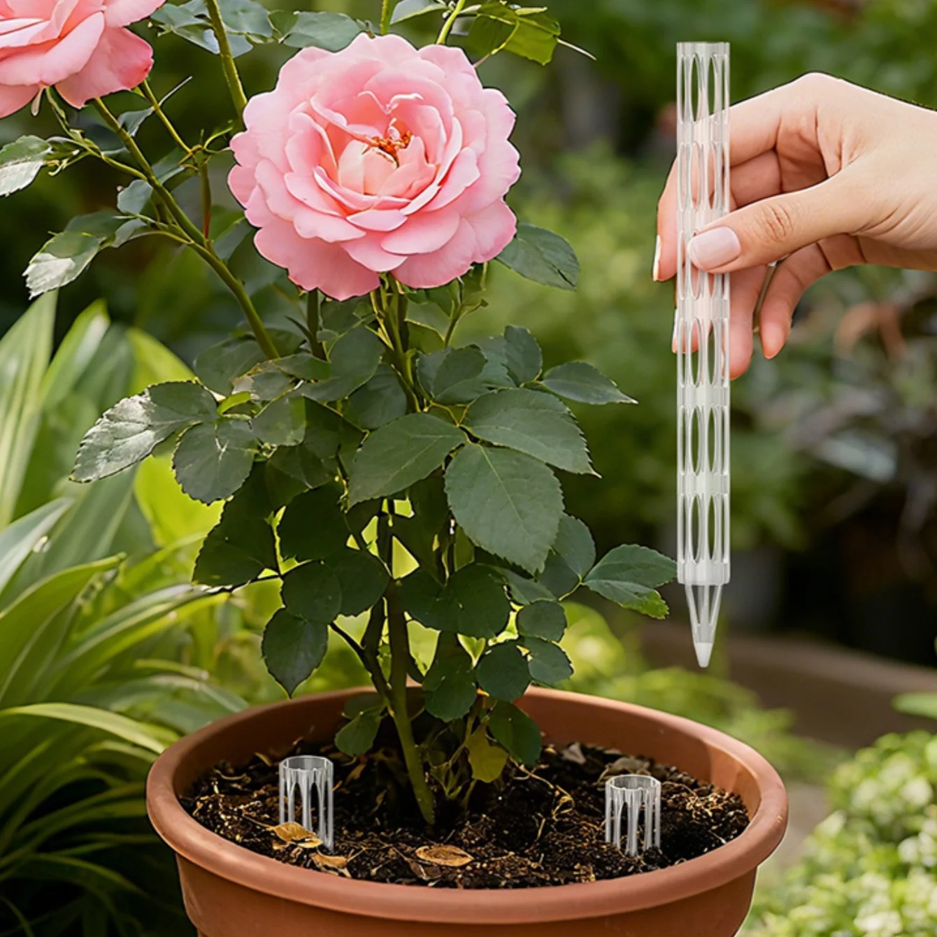 10/20Pcs Drainage Pipes To Prevent Root Rot and Improve Drainage, Suitable for Indoor and Outdoor Use Plant Root Ventilation image 3