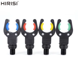 Hirisi 4Pcs Carp Fishing Rod Rest Head Butt Rod Holder Plastics Gripper for Fishing Alarm and Buzz Bar AC143