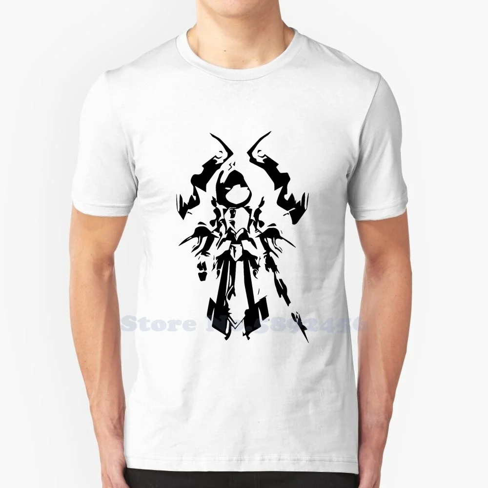 Archangel Silhouette Summoners War Classic Designer 100% cotton T-Shirt Men And Women