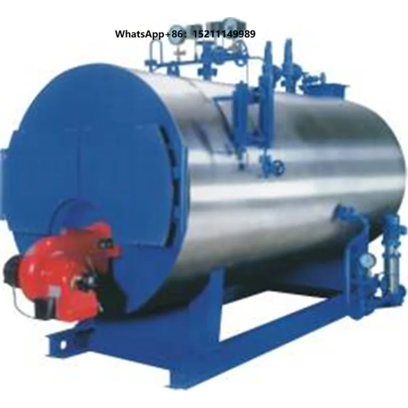 500kg 1t 2t 4t 5t 8t Industrial Commercial Boiling Pot 200l Steam Boiler