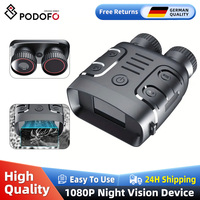 Podofo 1080P Binocular 4.2inch Infrared Night-Visions Device 5X Binocular Day Night Use Photo Video Taking Digital Zoom for Boat