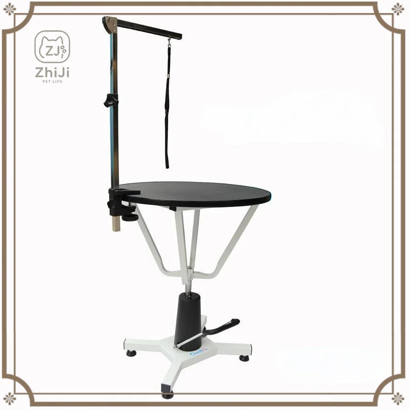 Beauty Table for Pet Grooming, Teddy Shape, Hair Repair, Hydraulic Lift, Rotating Beauty , Professional Pet Grooming Equipment