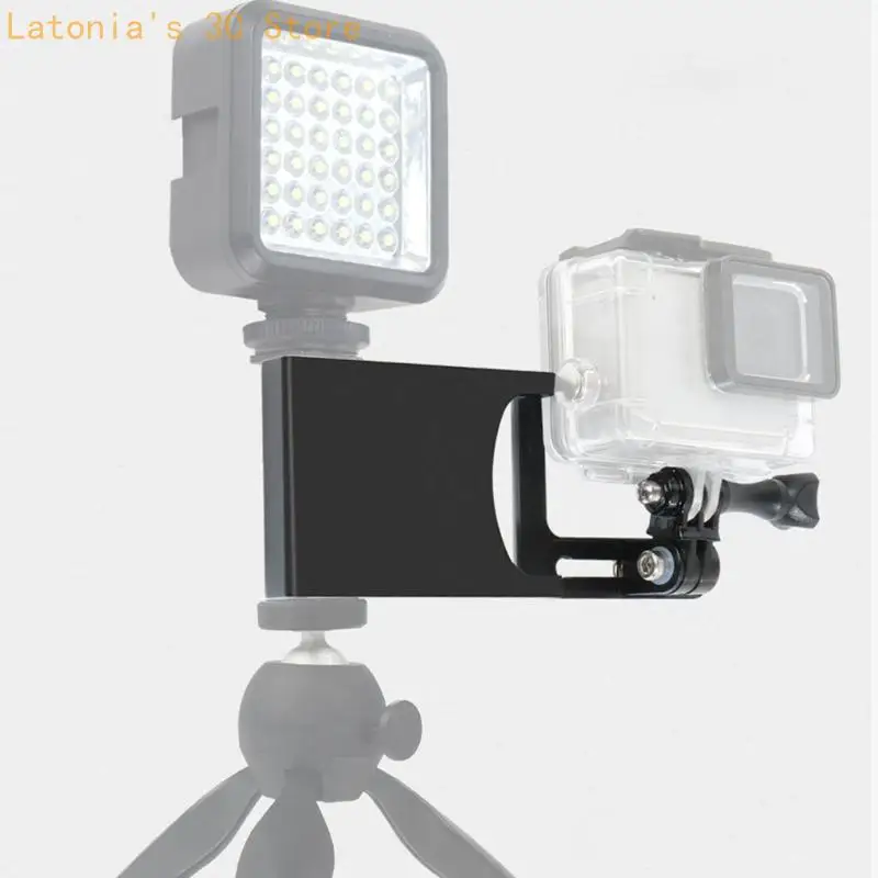 Camera Support Plate Black Aluminum with Thumb Screw Detail Camera Parts X3UB
