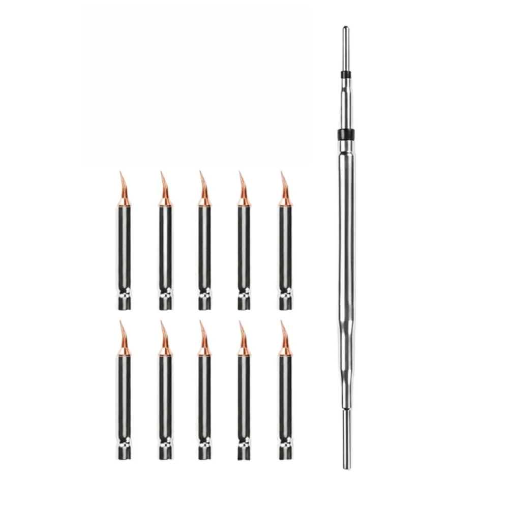 C210 Interchangeable For Soldering Tips Compatible with Common For Soldering Iron Handles for Flexible Electronics Repair