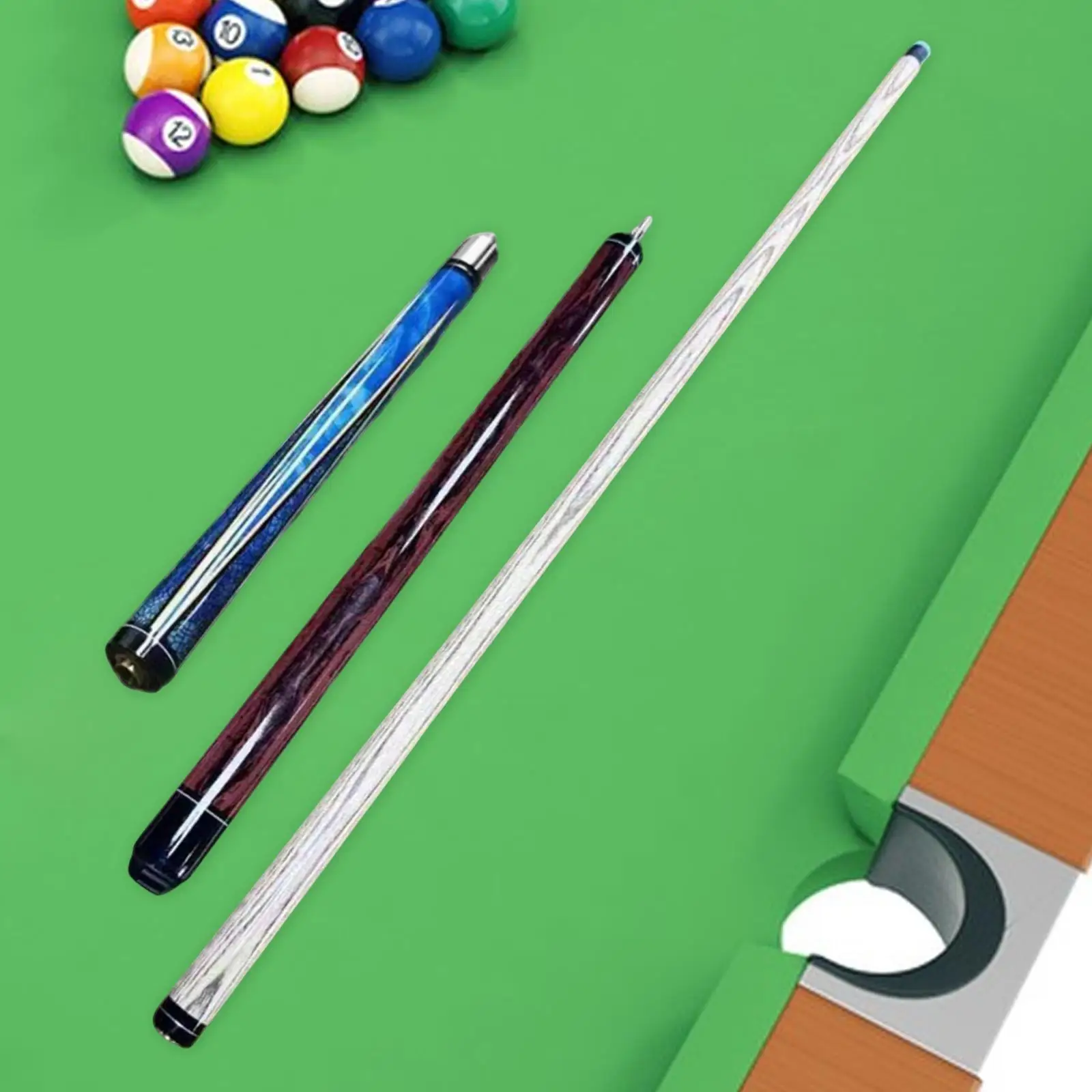 

Pool Cue 145 cm Fashion Portable Break Jump Cue for Club Practice Cue Adults