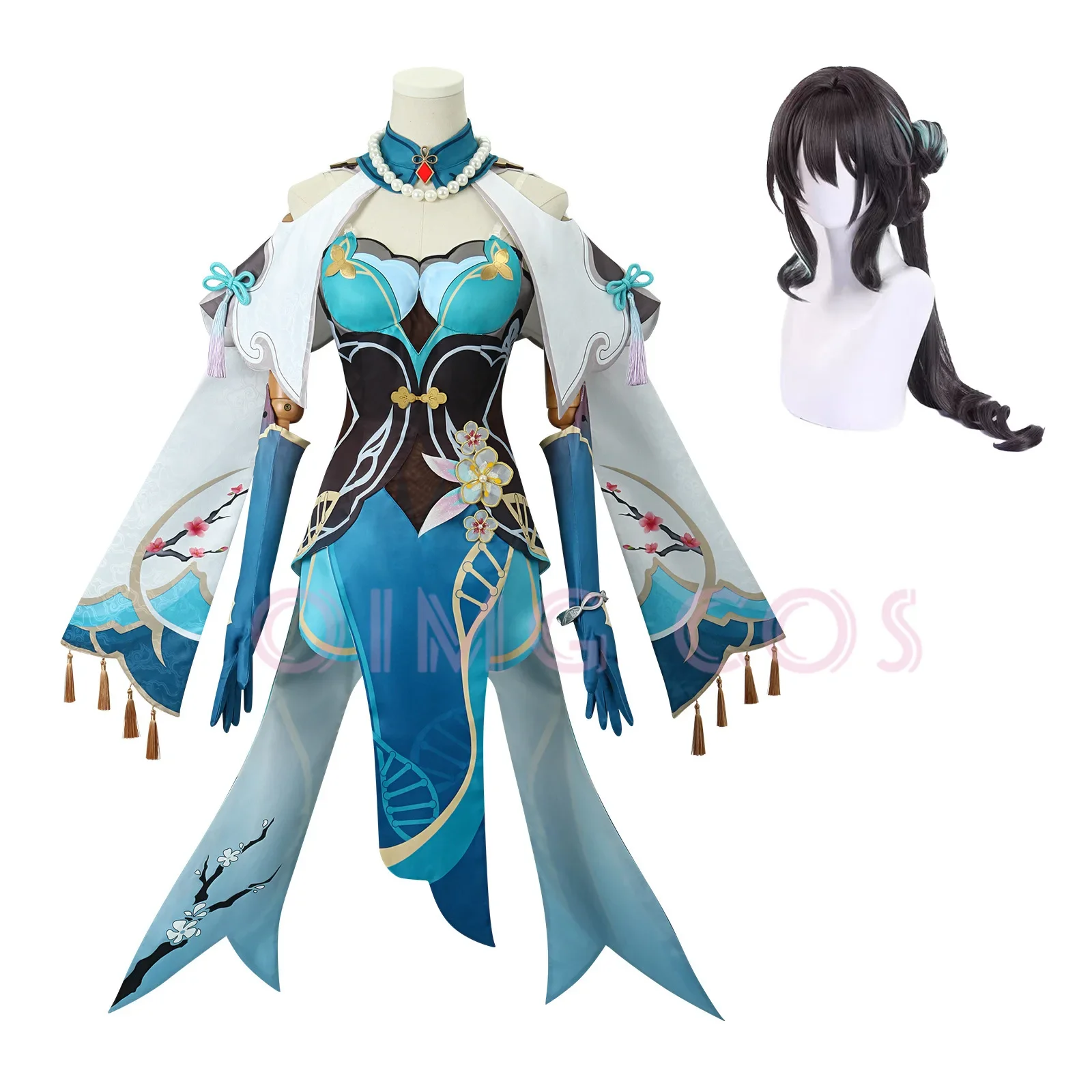 Rruan Mei Cosplay Costume Honkai Star Rail Carnival Uniform Anime Halloween Costumes Game