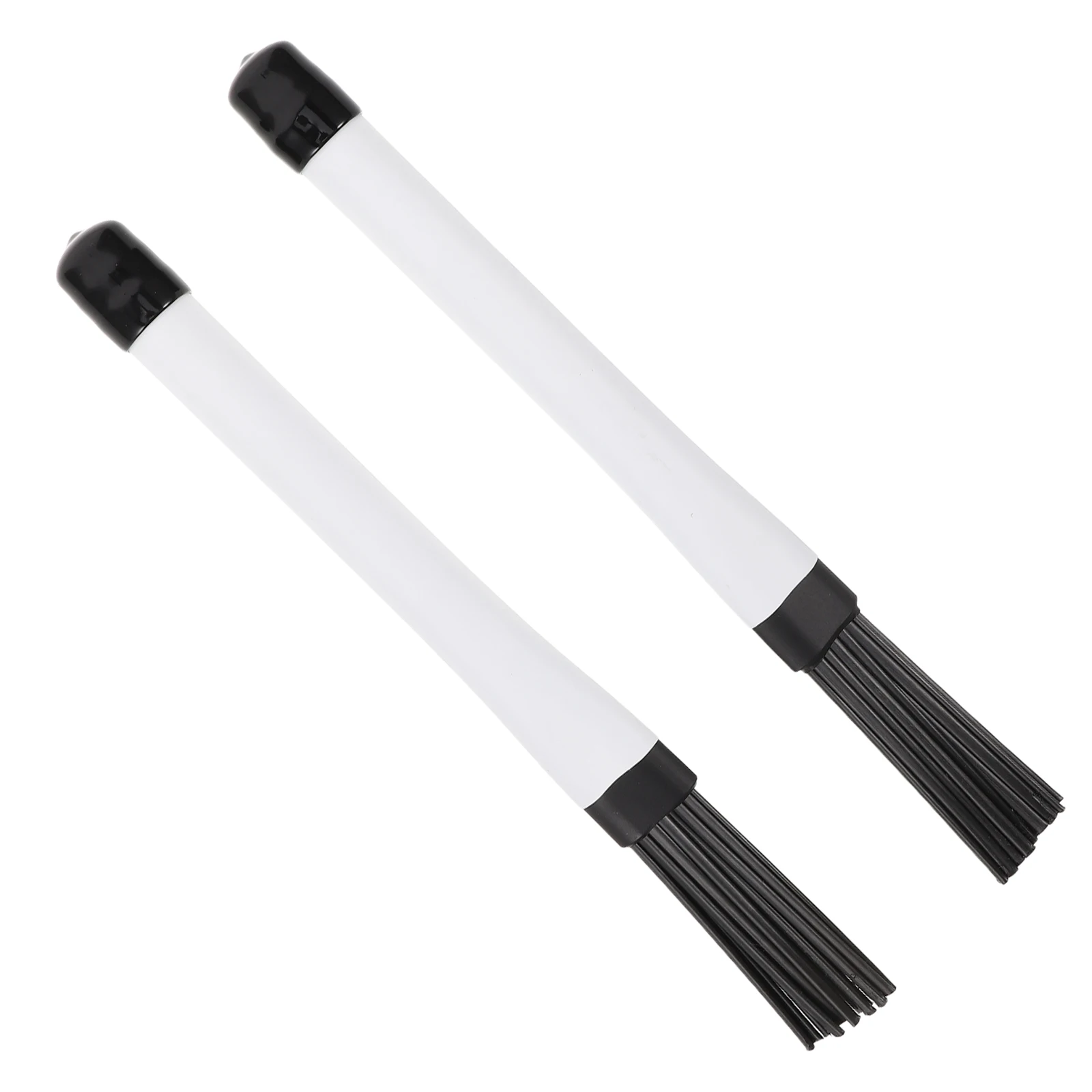 

Drum Brush Sticks with Handle Accessories Convenient for Snare Nylon Brushes Kit