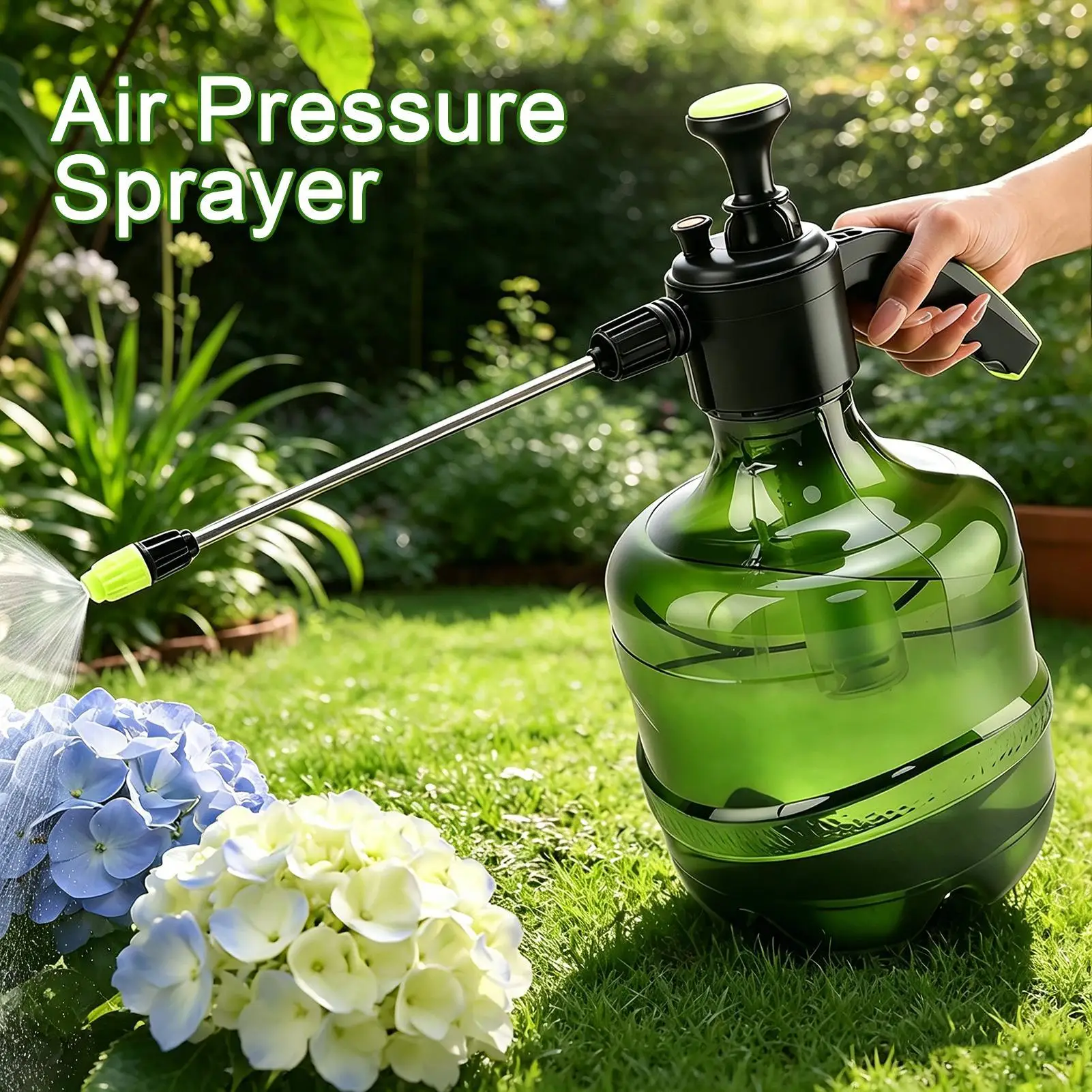 new Plant Sprayer 4L Large Capacity Leak-Proof Multi-Mode Manual Handheld Watering Jug For Flowers Vegetables Trees Windowsills