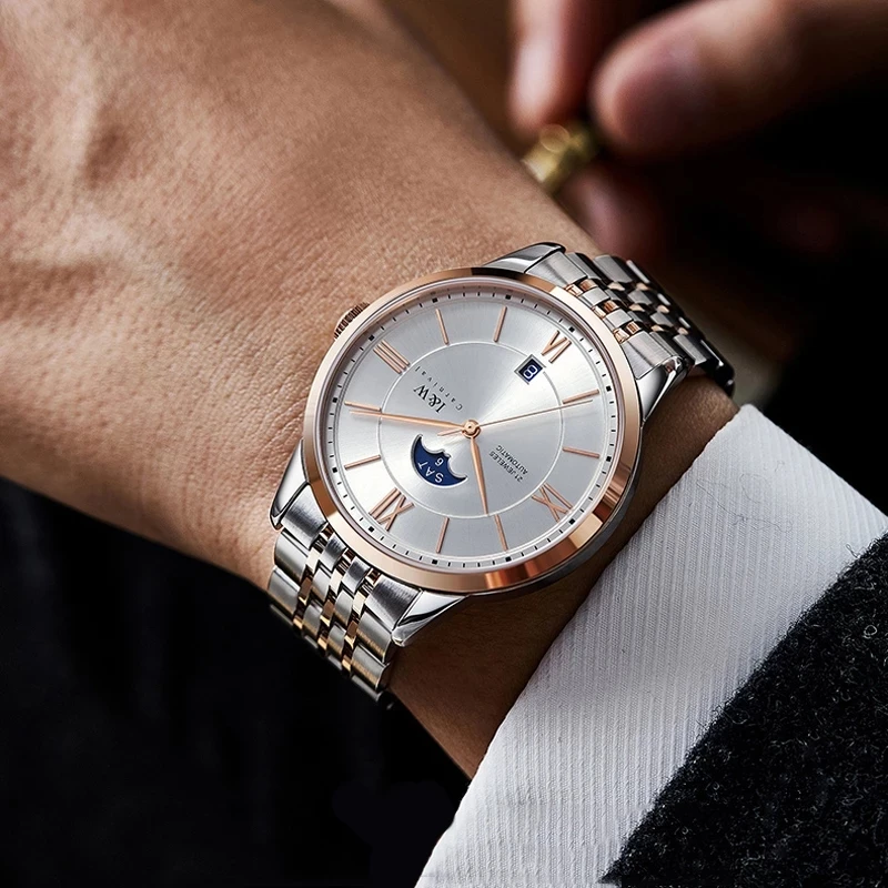 Montre Homme CARNIVAL Mechanical Business Watch for Man Brand Luxury Automatic Wrist Watch Men 30M Waterproof 2026 Reloj Hombre
