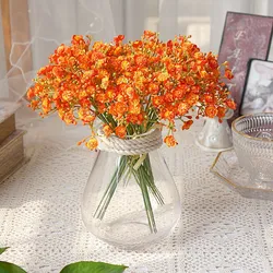 편지 용수철 별 박제 인공 꽃, 집 장식 사진, 웨딩 플라워 아트, 6 개의 작은 가지, 23cm