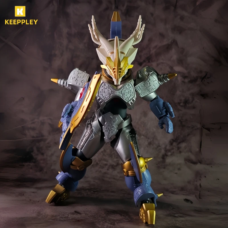 Keeppley Ultraman assembleert bouwstenen Model Radiant Edition Decker Galaderon Super Dynamic Toy Ornament Verjaardagscadeau