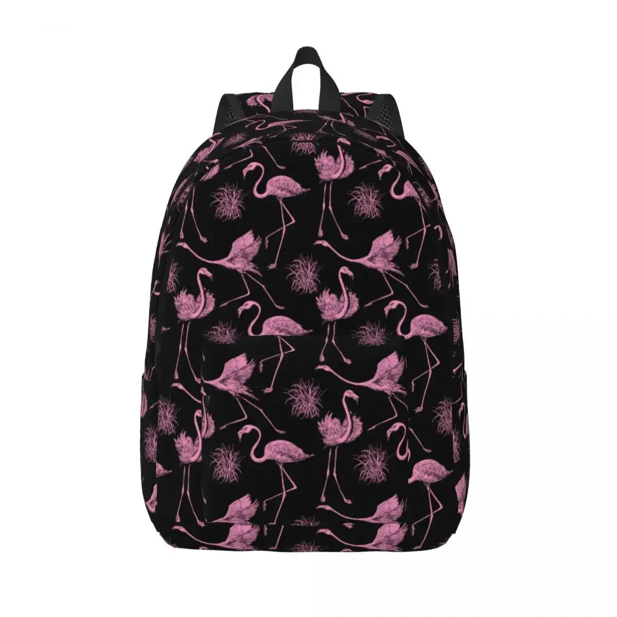 

Flamingo Bird Animal Pink Backpack for Boy Girl Kids Student School Bookbag Daypack Preschool Primary Bag Sports