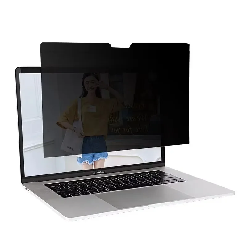 Privacy Screen Protector For macbook pro/ air 13.3 14 15.6 16 inch 310 x174mm  345 x194mm Magnetic suction anti-peeping film