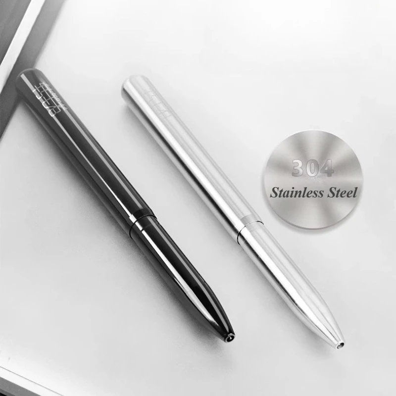 

Stainless Steel Metal Gel Pens Business High Quality Art Supplies Survival Gear Perfect Gift for Men Portable Design for Travel