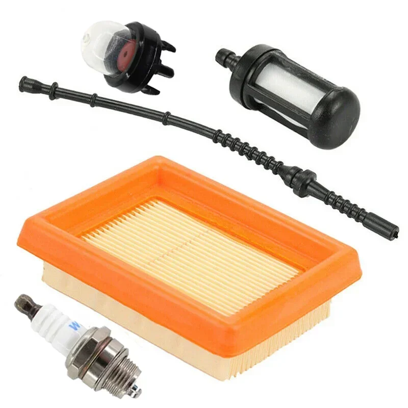 FS300 FS350 Air Filter Kit Tools FS200 FS250 FS400 FS450 Oil Bubble Spark Plug Spark plug String Trimmer Useful