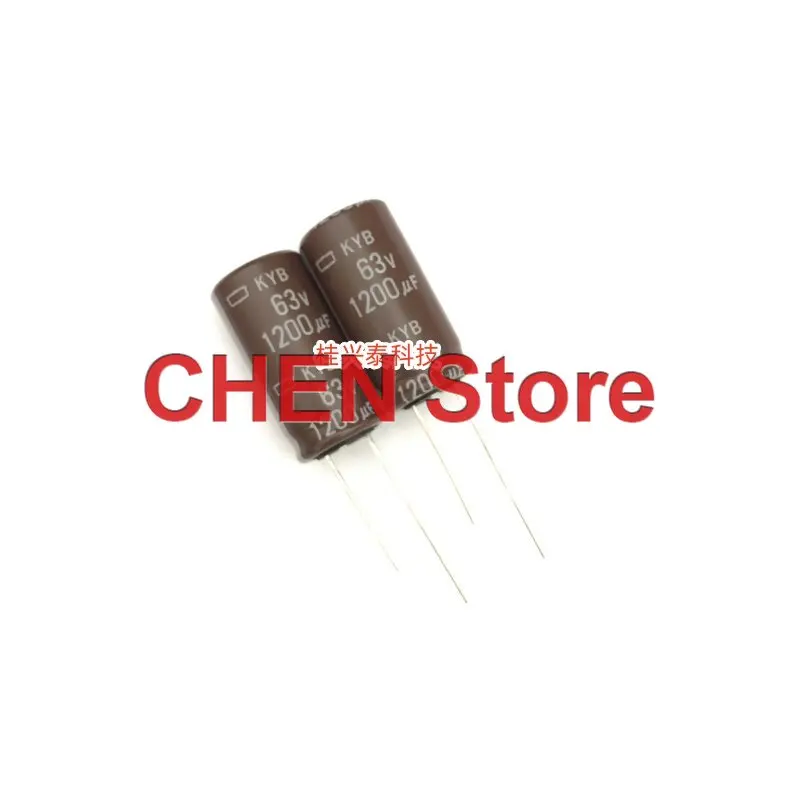 

20PCS/lot original NIPPON KYB 63V1200UF 16X31.5MM 105C NCC electrolytic capacitor CHEMI-CON 1200UF 63V Free Shipping