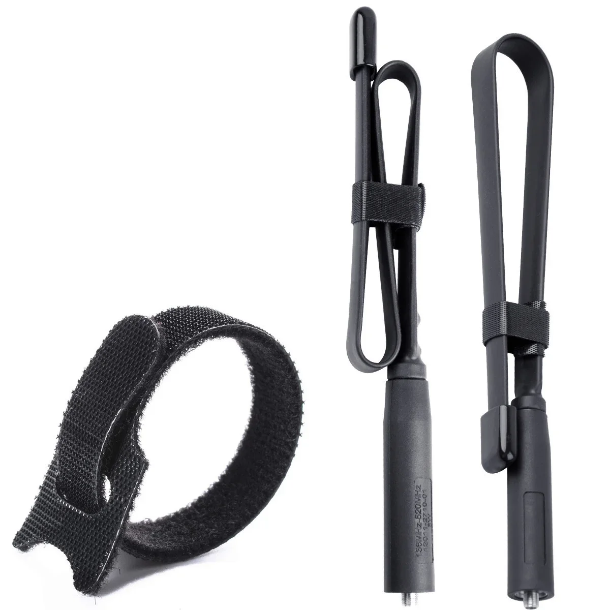 Baofeng-antena de walkie-talkie de largo alcance, dispositivo plegable táctico CS de doble banda, uv-5r, 9R, 6R, UV82