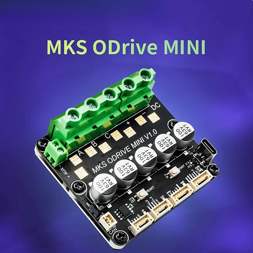 ODrive High Current, Single, Integrated AS5047P Encoder Based on ODrive3.6