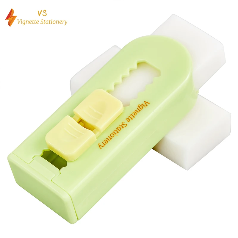 VS Retractable Eraser Soft No Residue Durable Replaceable Refill Mini Portable Student Stationery Eraser