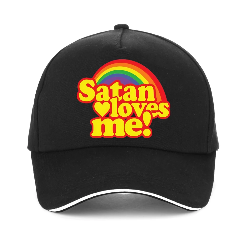 

satan loves me Baseball Cap fashion casual Unisex Adjustable Snapback hats