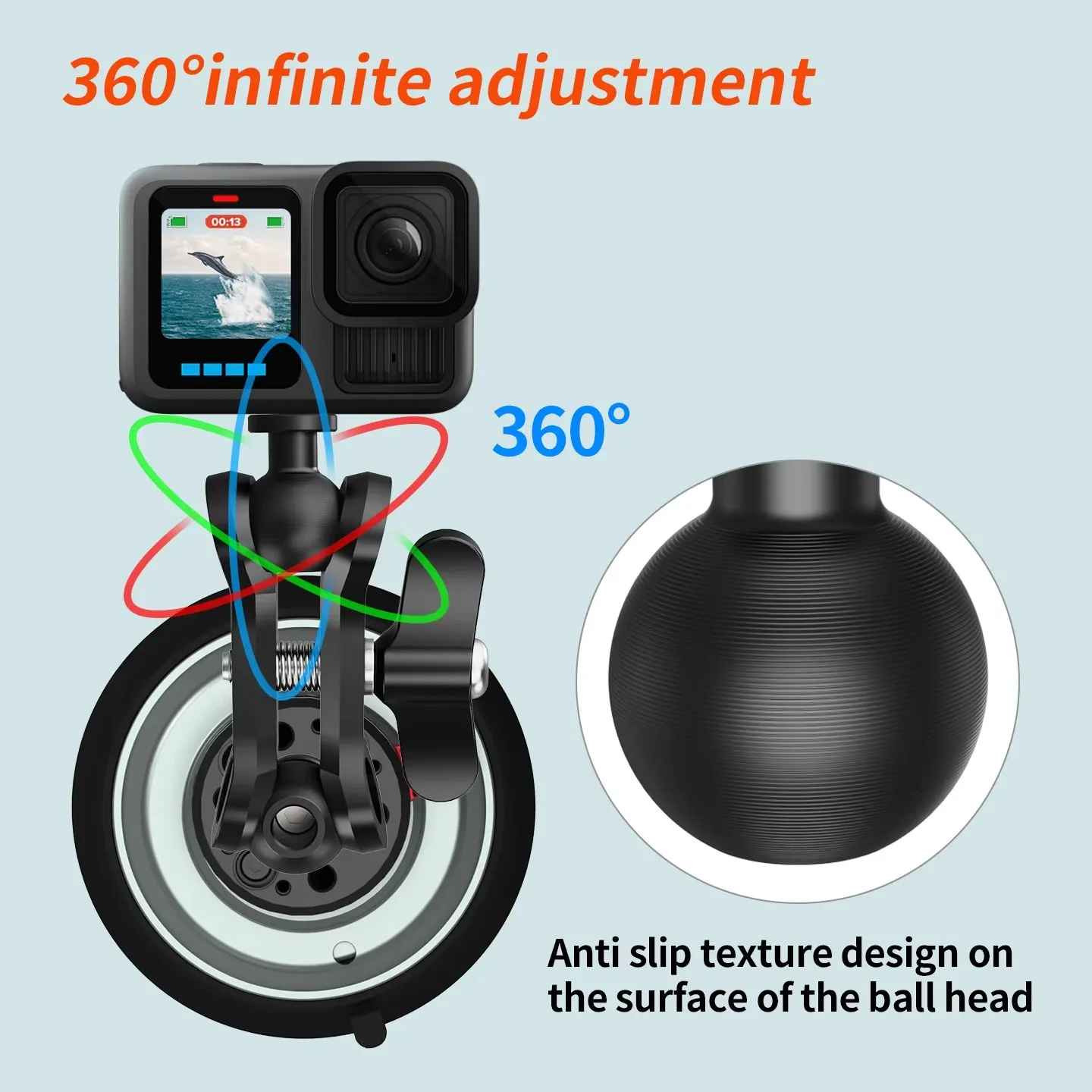AliExpress NONE 25mm Ball Head Adapter to 1/4 M6 ARRI Positioning Screw for RAM Garmin Mount Bicycle Phone GPS Holder Magic Socket Arm Connector
