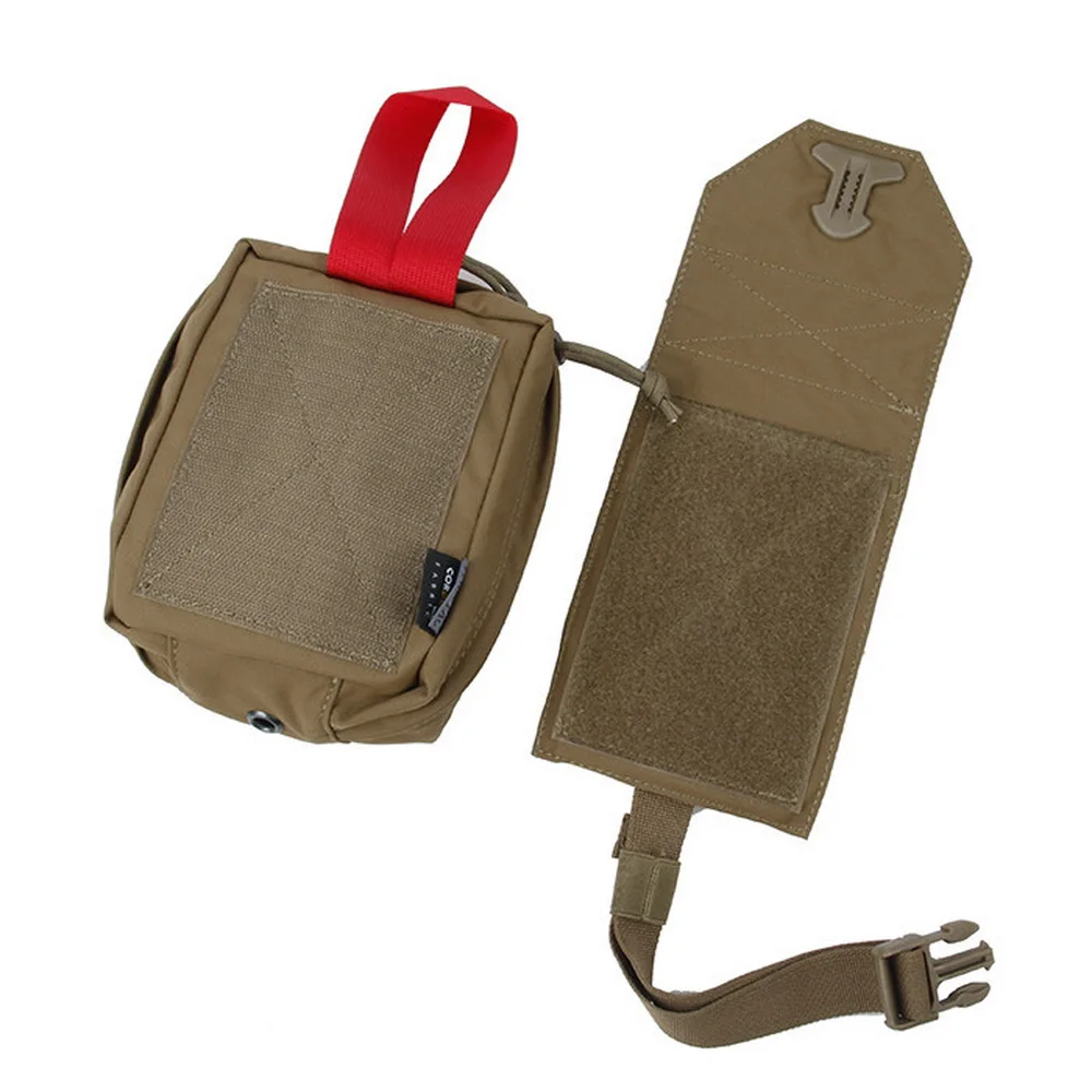 Tactical MOLLE Medical Pouch First Aid Bag EMT Utility Pack Rip-Away IFAK Pouch for  Hiking Camping Hunting Gear