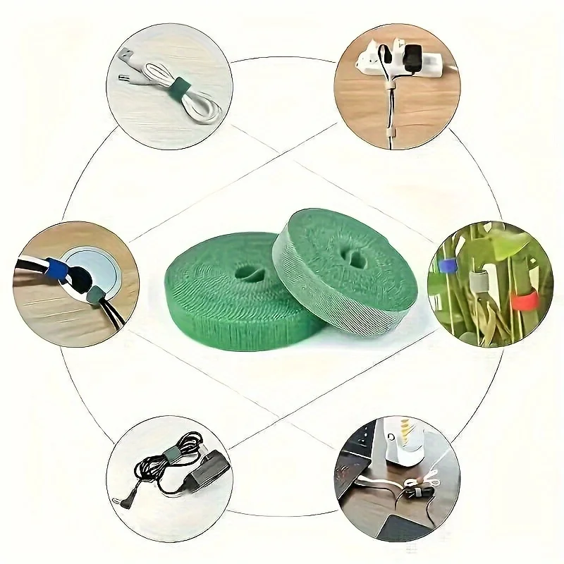 2/4 Roll of 100cm/39.37inch Reusable Adjustable Plant Straps - Suitable for Vine, Flower, Horticultural Plant Flexible Straps