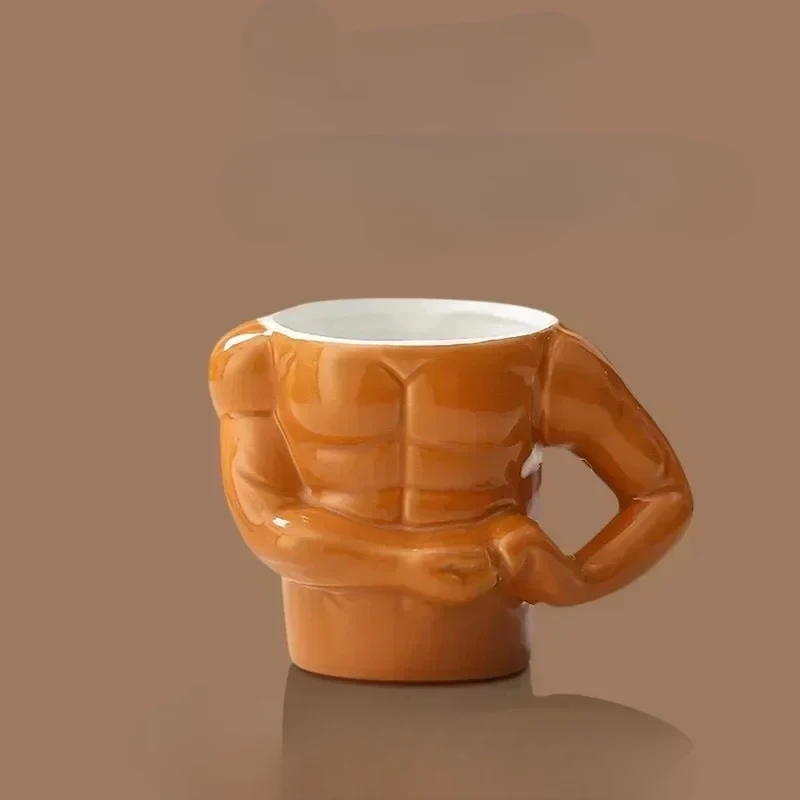 

Strange Strange Water Cup Funny Birthday Gift Male Mug Strong Male Muscle Cup Gift for Best Friend